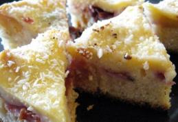 Prăjitură cu griș și vanilie