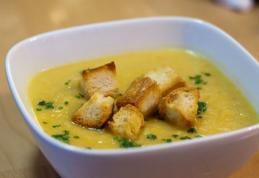 Supă cremă de morcovi și cartofi (de post)