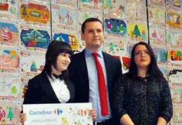 Elevă din Dorohoi câștigătoarea unei excursii la Disneyland, la a XXVI-a ediție a concursului de desene Carrefour!