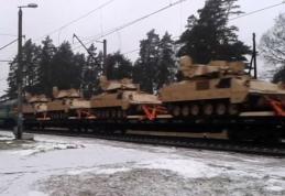 Începe războiul? Tancurile americane sunt tot mai aproape de Rusia