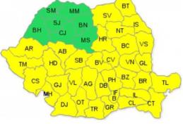 Cod galben: Avertismentul MAI pentru şoferi
