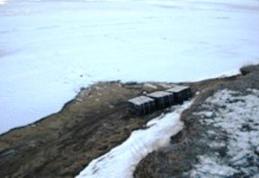 Ţigări de 32.000 lei trecute ilegal peste podul de gheaţă de la acumularea Stânca-Costeşti 