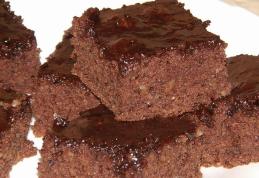 Prajitura cu nuci, scortisoara si cacao