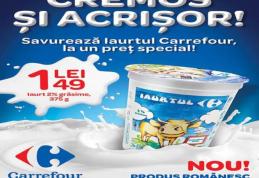 Carrefour lansează o nouă gamă de iaurt marcă proprie