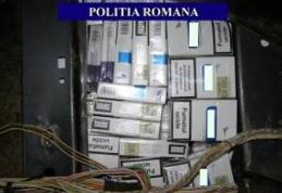 Zeci de mii de țigarete de contrabandă, descoperite și confiscate de poliţişti