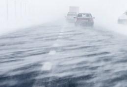 Cod galben de ninsori și viscol în 24 de județe, începând de vineri, până sâmbăta la prânz