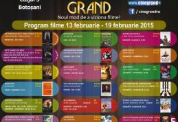 Vezi ce filme vor rula la Cine Grand - Uvertura Mall Botoșani, în perioada 13 februarie - 19 februarie 2015!