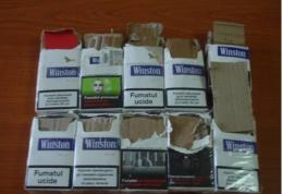 Comerț cu țigări din carton stopat de jandarmi