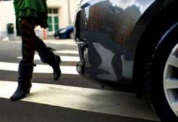 Tânără accidentată grav pe o trecere de pietoni de pe strada Poștei din Dorohoi