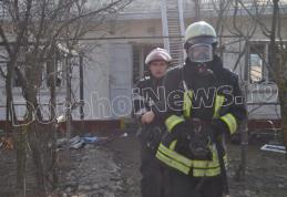 Început de săptămână în forță pentru pompierii dorohoieni: Incendiu cu iz de sinucidere la Broscăuți! - FOTO