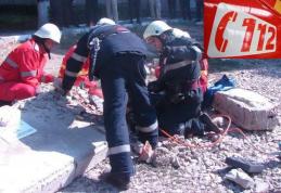 Exerciţiu de pregătire pentru intervenţie în cazul producerii unui cutremur