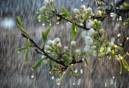 Regim termic oscilant și precipitații aproape zilnic după 20 aprilie