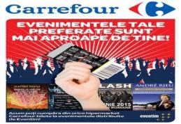 Bilete la evenimentele distribuite de Eventim disponibile în Carrefour