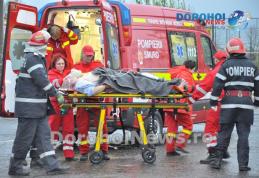 Bărbat din Dorohoi preluat de elicopterul SMURD în coma de gradul IV - FOTO