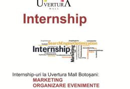 Internship la Uvertura Mall Botoșani
