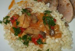 Cuscus cu ciuperci