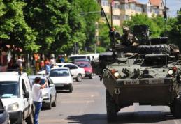 Americanii au plecat cu tancurile, pe stradă, de la Constanța la Brașov