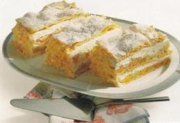 Prăjitură din aluat franțuzesc