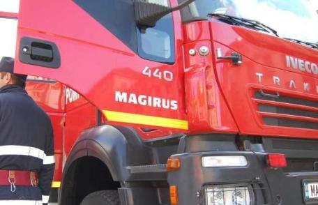 Furaje incendiate de un copil de 9 ani