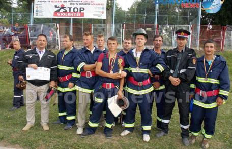 SVSU Ibănești: Locul II la Concursul Profesional al Serviciilor pentru Situaţii de Urgenţă - faza judeţeană 2015 - FOTO