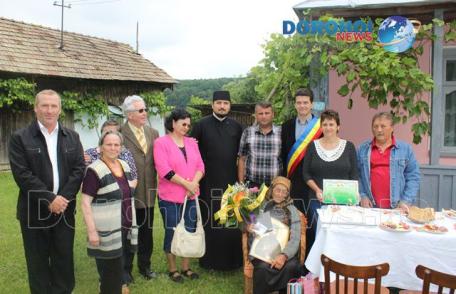 Un secol de viață sărbătorit de autorități la Hilișeu-Horia - FOTO