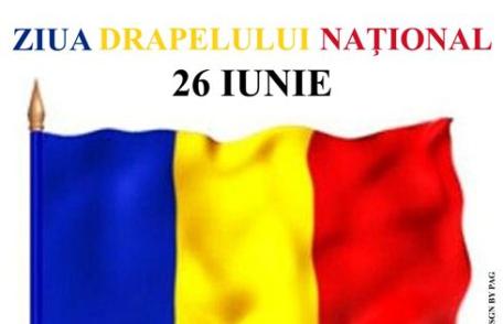 Poartă Tricolorul de Ziua Drapelului la Uvertura Mall
