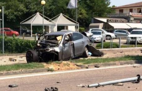 Accidentul care a şocat Italia, provocat de doi români teribilişti