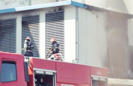 Incendiu la o fabrică de ţesături din municipiul Botoşani