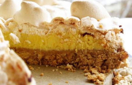 Tartă de lămâie cu bezea