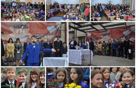 Clinchet de clopoțel la Școala Gimnazială „Mihail Kogălniceanu” Dorohoi - FOTO