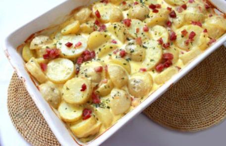 Cartofi carbonara