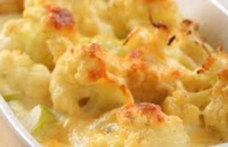 Conopidă la cuptor cu parmezan