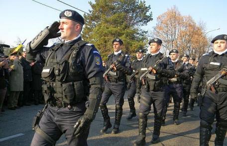Jandarmii alături de cetăţeni de 1 Decembrie: „Ziua Naţională a României”