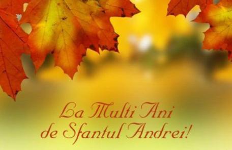 LA MULȚI ANI în această minunată zi de Sf. Andrei
