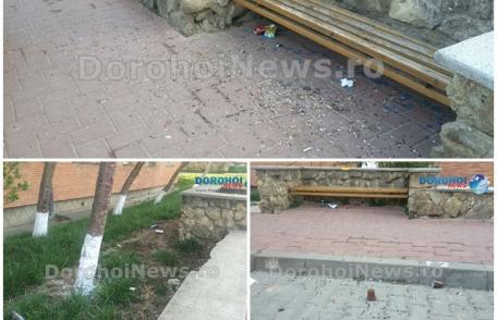 Primim la redacţie - Scuipatul semințelor, sport național la Dorohoi - FOTO