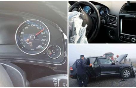 Au apărut detalii noi despre tragedia de la Cucorăni! Vezi dovezi care  indică viteza Touareg-ului implicat în accident