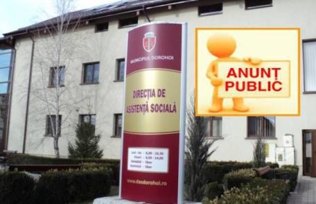 Anunț DAS Dorohoi: În atenţia beneficiarilor de Beneficii Sociale!