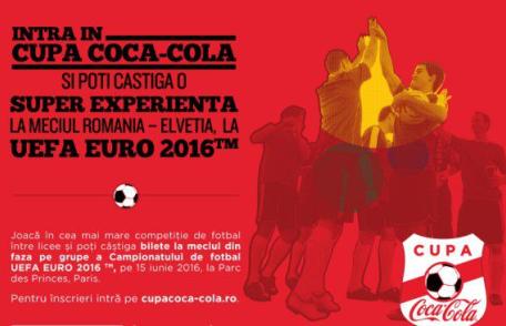 S-a dat startul la înscrieri pentru o nouă ediție a Cupei Coca-Cola