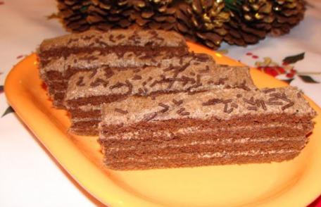 Prăjitură crem-caffe