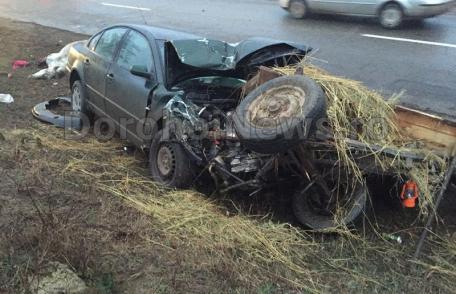 Accident deosebit de grav, cu trei victime, produs în această dimineață în Loc. Progresul – Dorohoi – FOTO