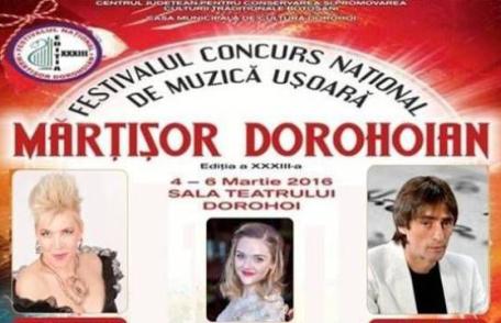 Mai sunt cinci zile până la Festivalul „Mărțișor Dorohoian” 2016 - Vezi programul și artiștii invitați!
