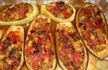 Legume delicioase umplute cu grâu