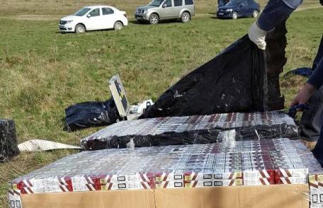 Țigări de contrabandă în valoare de peste 76.000 lei descoperite de poliţiştii de frontieră botoșăneni - FOTO