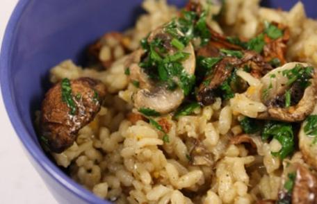 Pilaf cu ciuperci