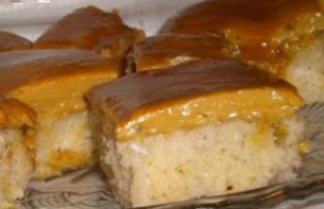 Prăjitură de post cu cremă de ness