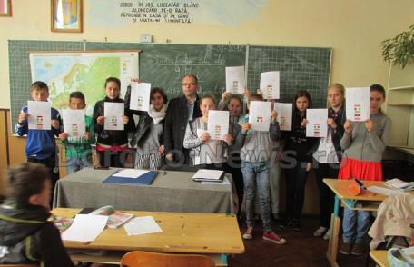 Ziua Europei sărbătorită la Liceul Teoretic „Anastasie Bașotă” Pomîrla - FOTO