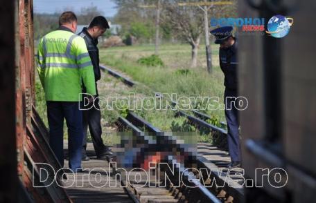 Accident mortal la Broscăuți: Final tragic pentru un tânăr lovit de trenul Iași-Dorohoi! VIDEO | FOTO