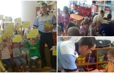 Poliţiştii botoşăneni au dat startul activităţilor destinate sărbătoririi Zilei Internaţionale a Copilului 