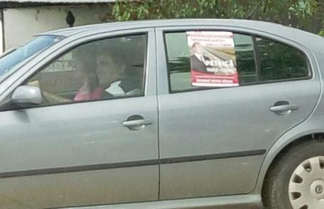 Hotărâre surprinzătoare a BEJ! Lipirea afişelor electorale pe maşini este liberă