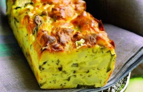 Chec de cartofi cu dovlecel